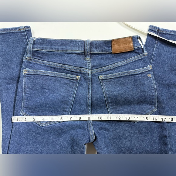 Madewell Blue Denim with Tan Stitching 🪾🍂😊 - Picture 2 of 12
